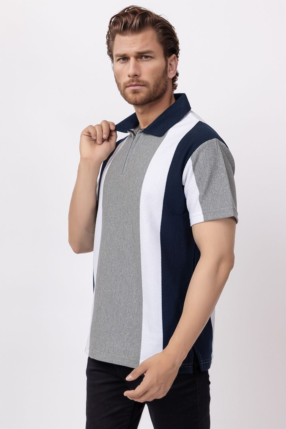 NAVY MONOX POLO