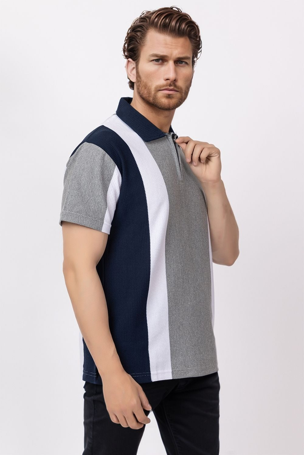NAVY MONOX POLO