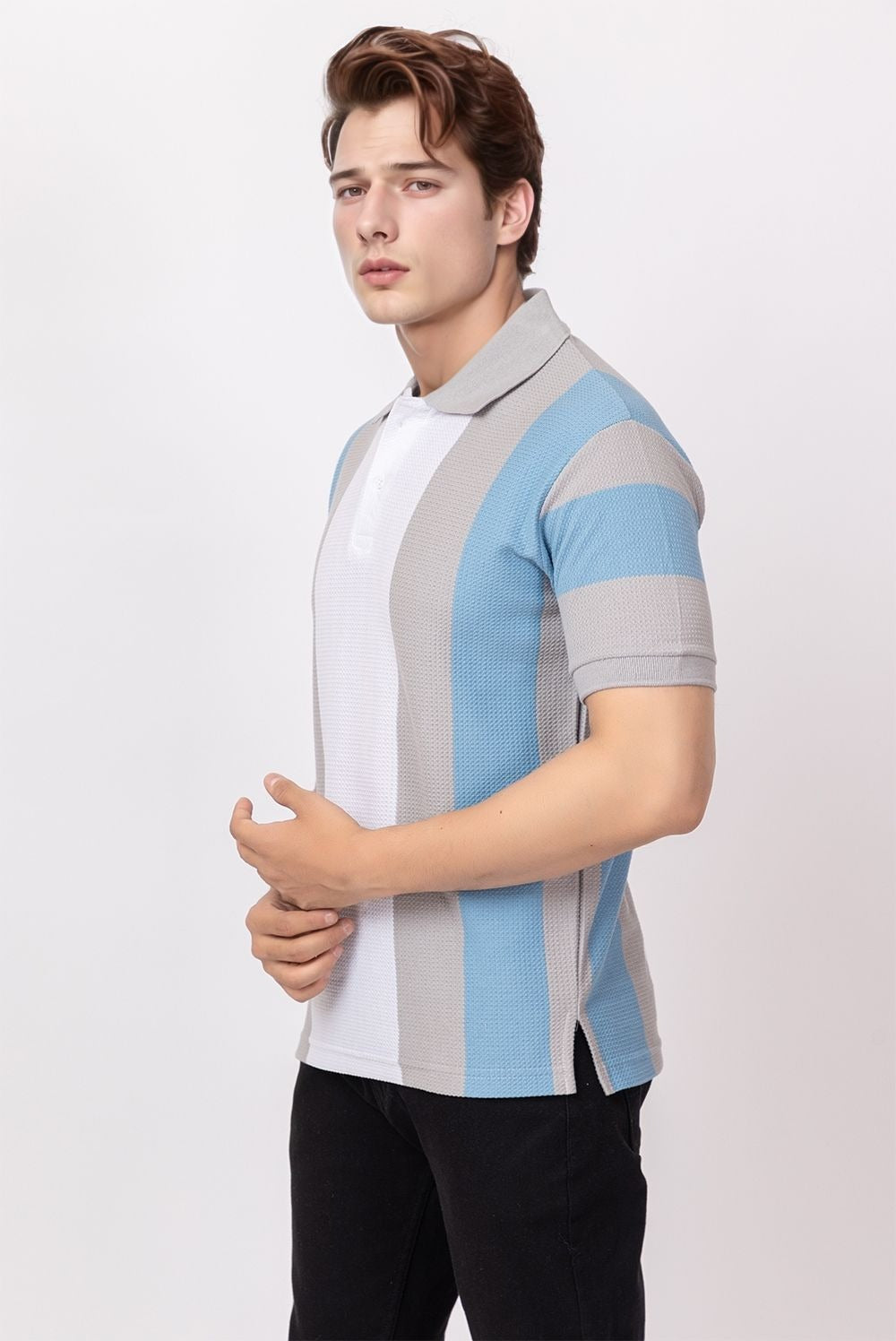 GREY COASTAL POLO