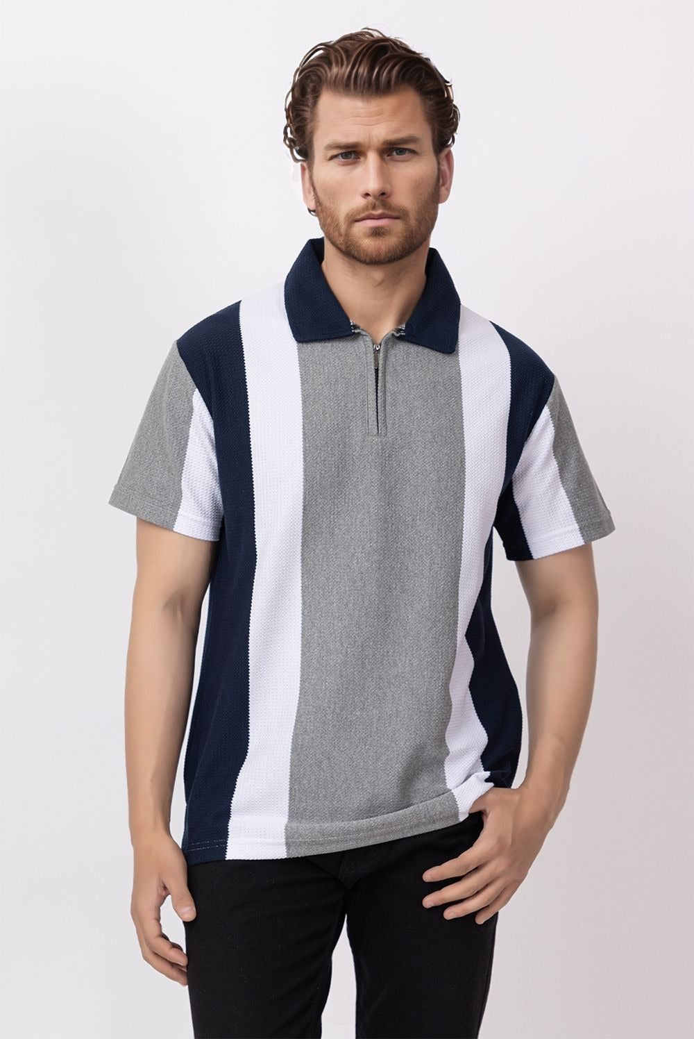 NAVY MONOX POLO