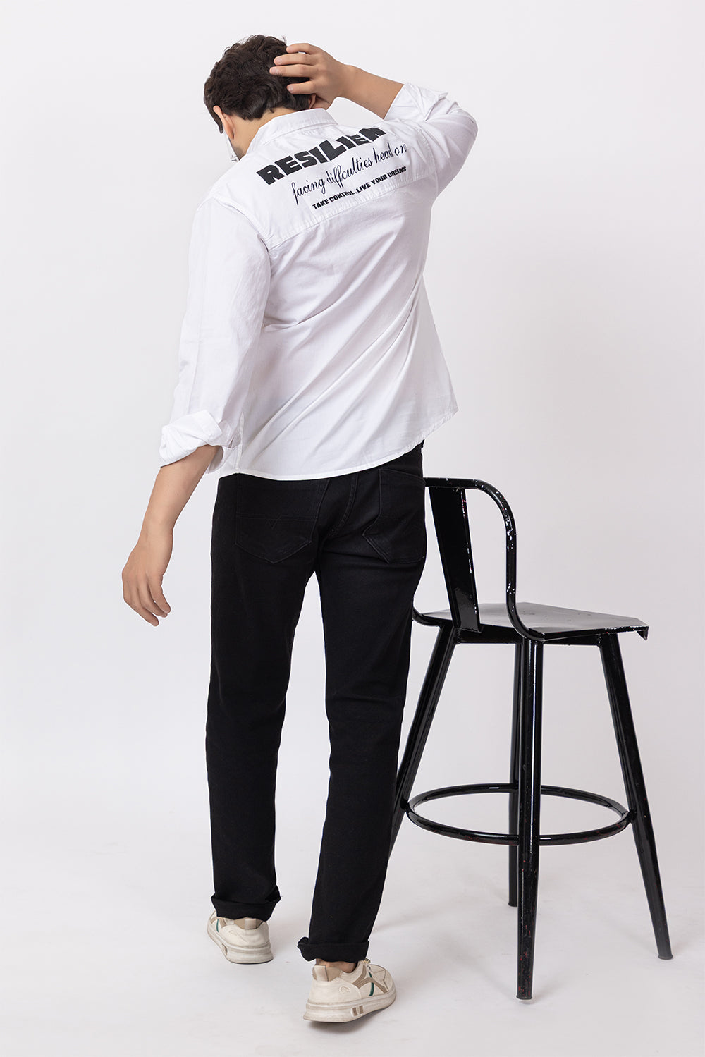 WHITE RESILIENT SHIRT