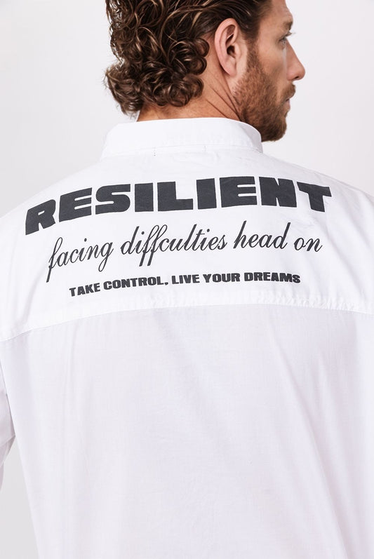 WHITE RESILIENT SHIRT